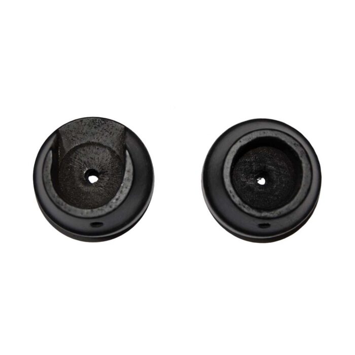 28mm Woodline Curtain Pole in Black - Image 4