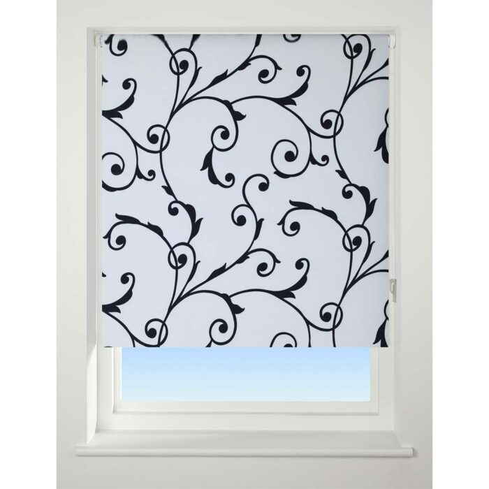 Universal Patterned Blackout Virginia Roller Blind